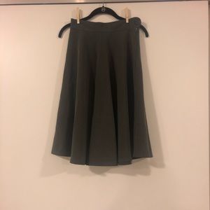 Dark gray skirt